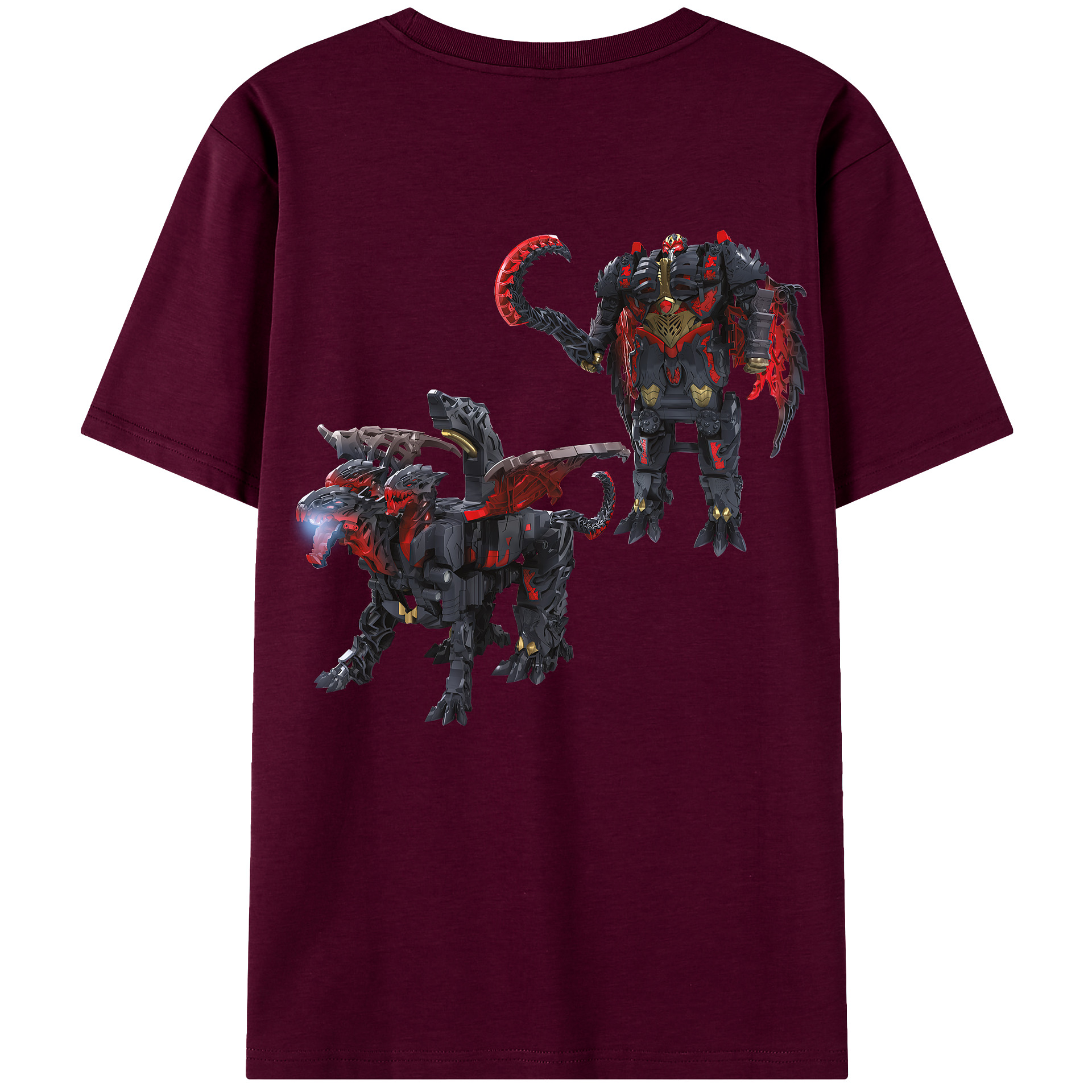 （画像用） Transformers トランスフォーマー レディース半袖Tシャツ(バックプリント)